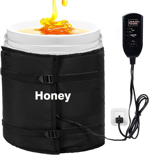 Honey bucket heater with - -honey,