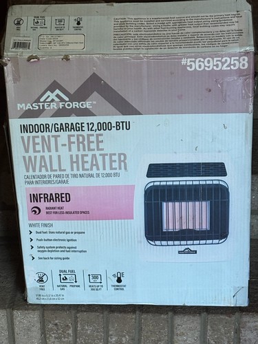 Master forge 12000 - forge, btu