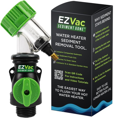 Water heater sediment - sediment, removal