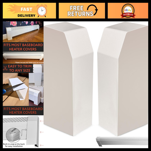 Pack baseboard heater end - 2,
