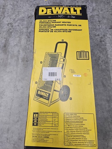 Dewalt dxh45lp portable heater - dxh45lp,