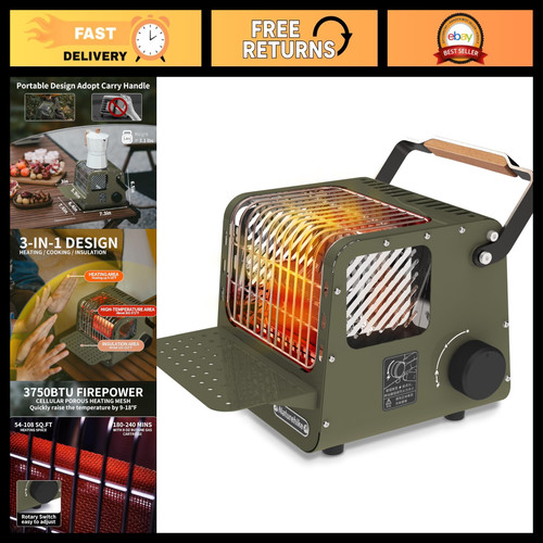 Portable butane camp - camp, heater
