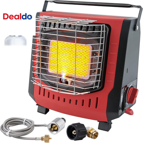 Portable outdoor heater with - portable,